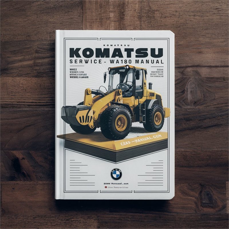 Komatsu Service WA180-3 WA180L-3 Shop Manual Wheel Loader Workshop Repair Manual 
