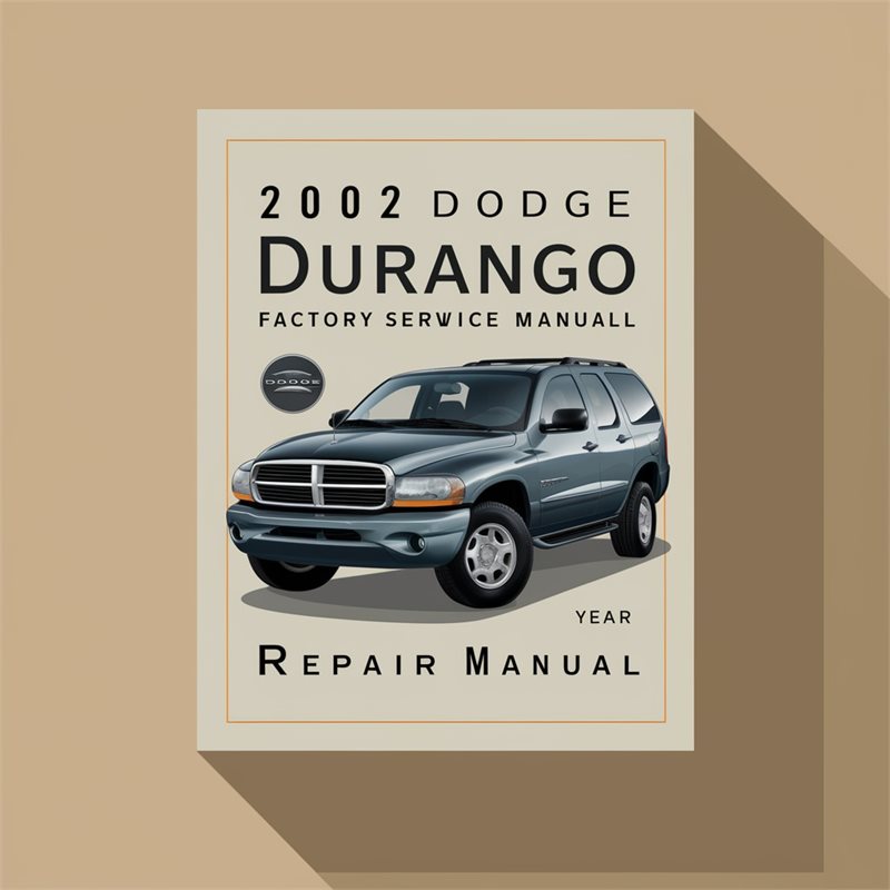 2002 Dodge Durango Factory Service Repair Manual 