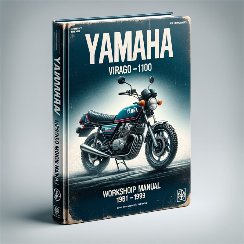 Yamaha Virago XV700-1100 Workshop Manual 1981-1999