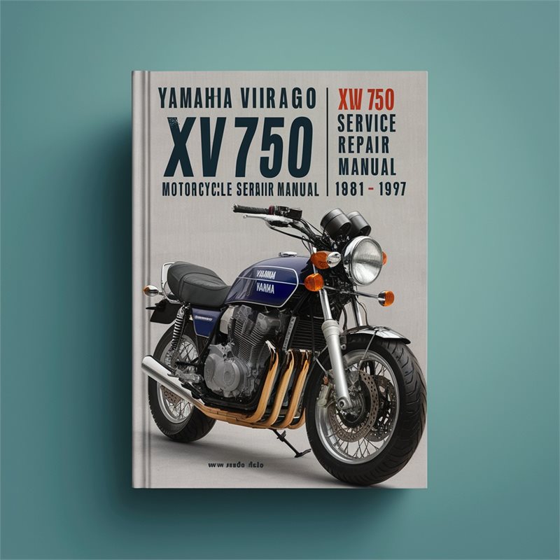 Yamaha Virago Xv750 Xv 750 Motorcycle Service Repair Manual 1981-1997 