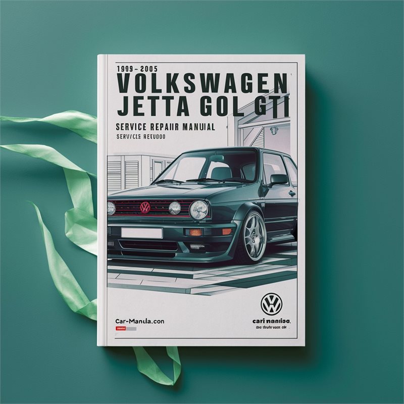 1999-2005 Volkswagen Jetta Golf GTI Service Repair Manual (1.8L turbo 1.9L TDI and PD diesel 2.0L gasoline 2.8 LVR6) 