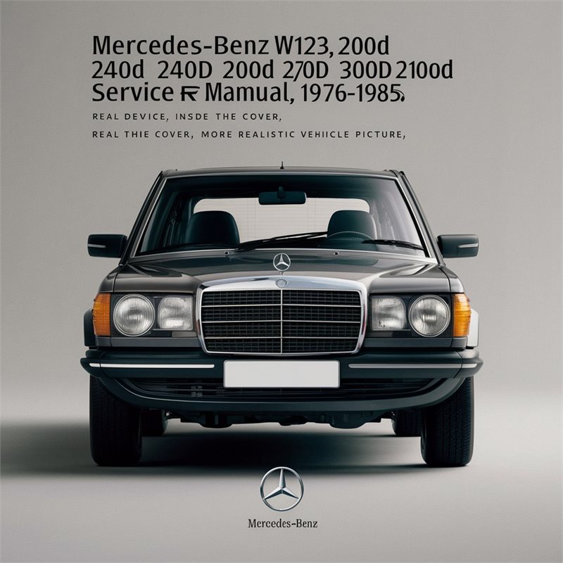 Mercedes-benz W123 200d 240d 240td 300d 300td Service Repair Manual 1976-1985 
