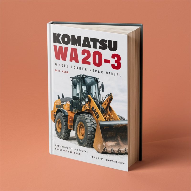 Komatsu WA420-3 Wheel Loader Service Repair Manual -50001 and up