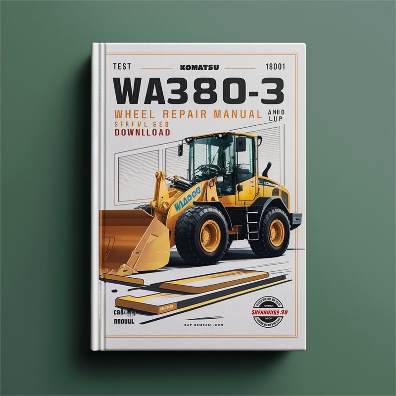 Komatsu WA380-3 Wheel Loader Service Repair Manual -16001 and up