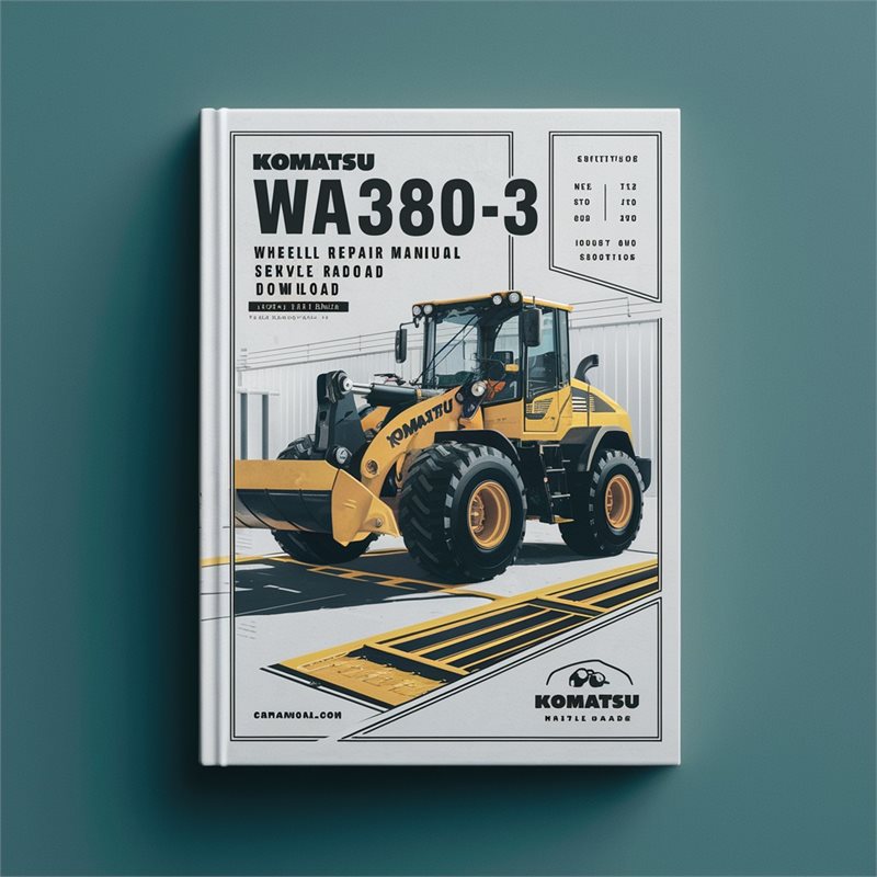 Komatsu WA380-3 Wheel Loader Service Repair Manual -10001 and up