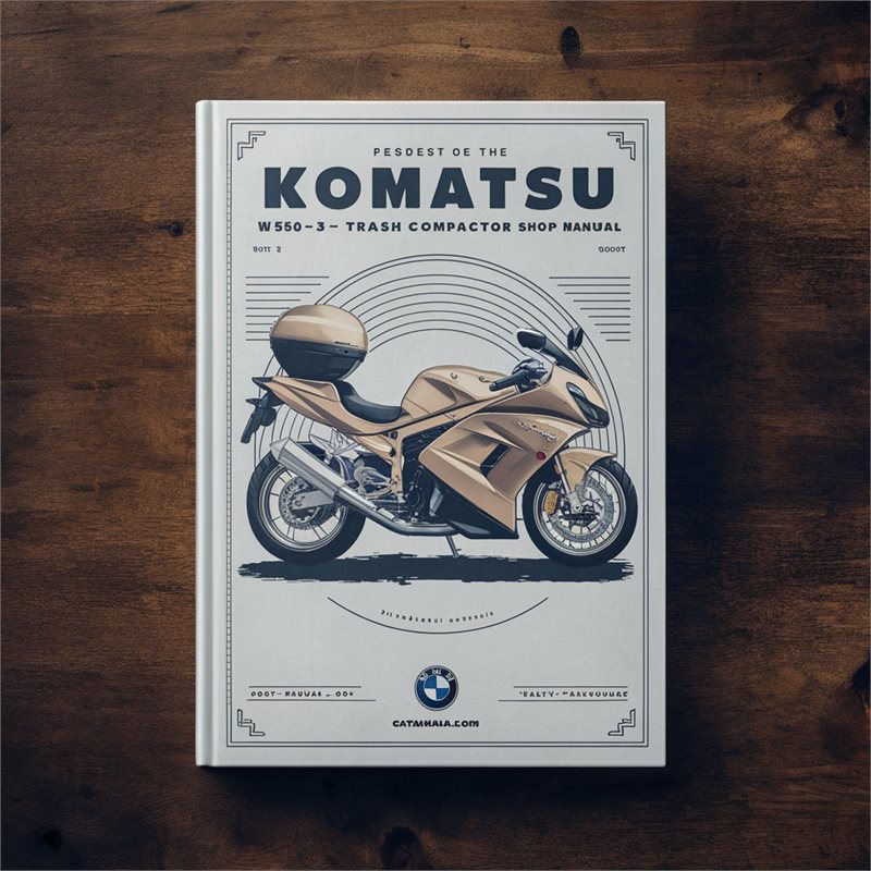 Komatsu WF550A-3 Trash Compactor Shop Manual 