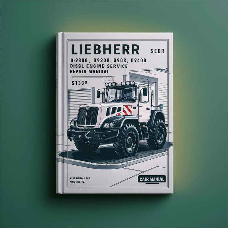 Liebherr D9306 D9308 D9406 D9408 Diesel Engine Service Repair Manual 