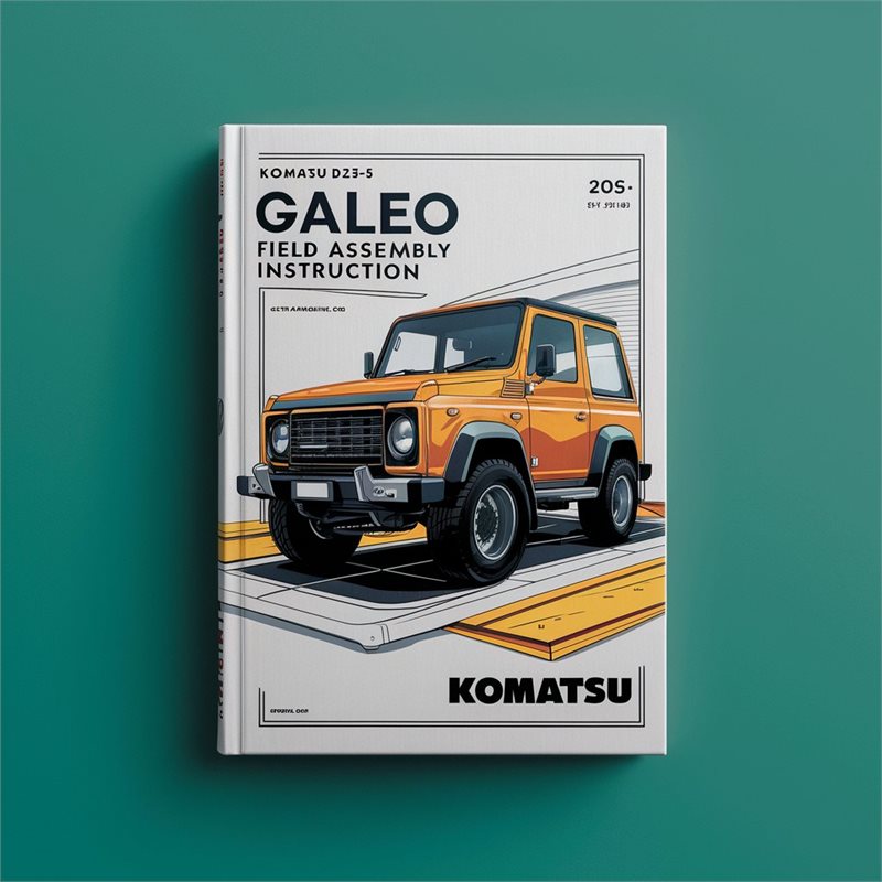 Komatsu D275A-5 Galeo Field Assembly Instruction