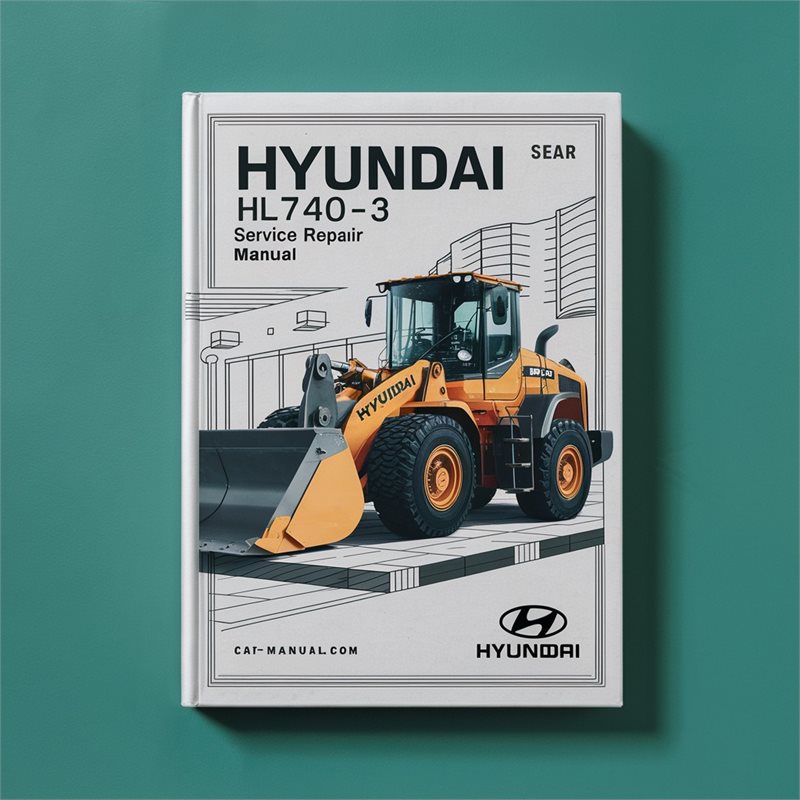 Hyundai HL740-3 Wheel Loader Service Repair Manual 