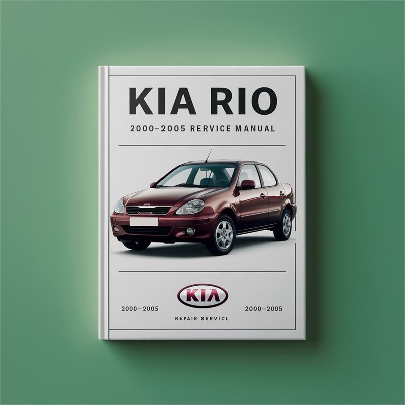 KIA RIO 2000 01 02 03 04 05 Service Repair Manual 