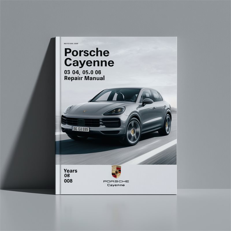 PORSCHE CAYENNE 03 04 05 06 07 08 Repair Manual 