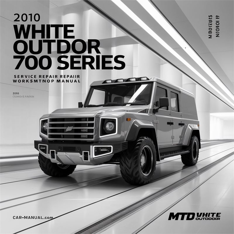 2010 MTD White Outdoor 700 series Service Repair Workshop Manual 