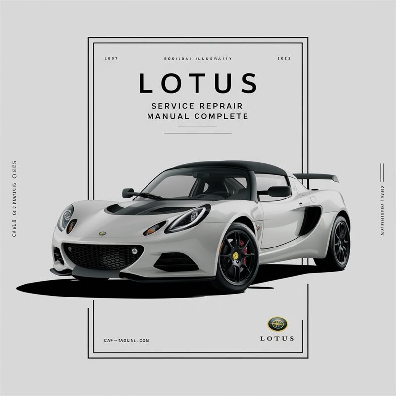 Lotus Elise Service Repair Manual Complete 