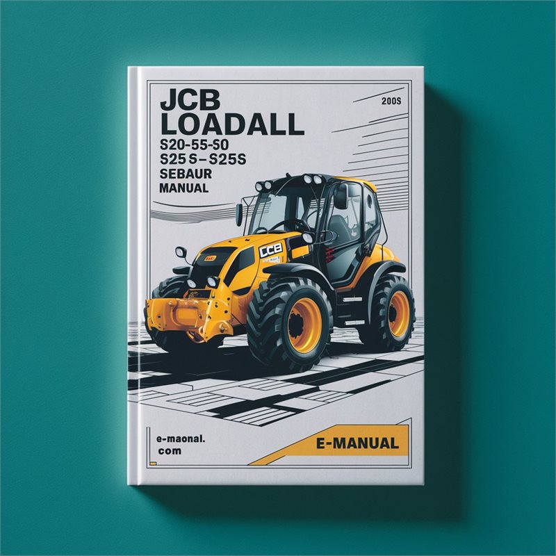 JCB Loadall 520-50 525-50 525S Service Repair Manual 