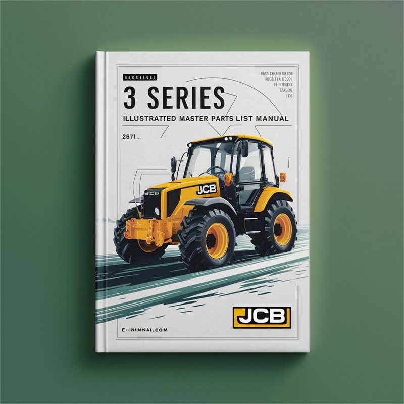 JCB 3 series Illustrated Master Parts List Manual 