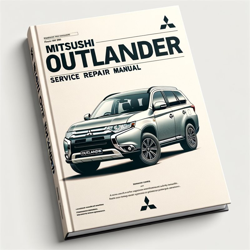 Mitsubishi Outlander Service Repair Manual 