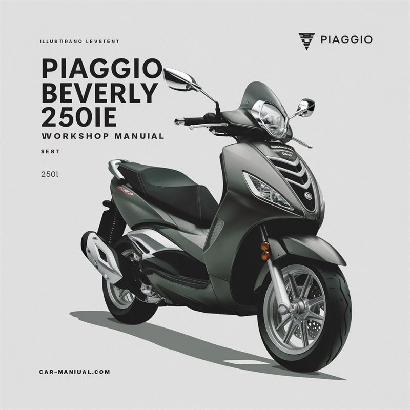 Piaggio Beverly 250ie Workshop Manual 