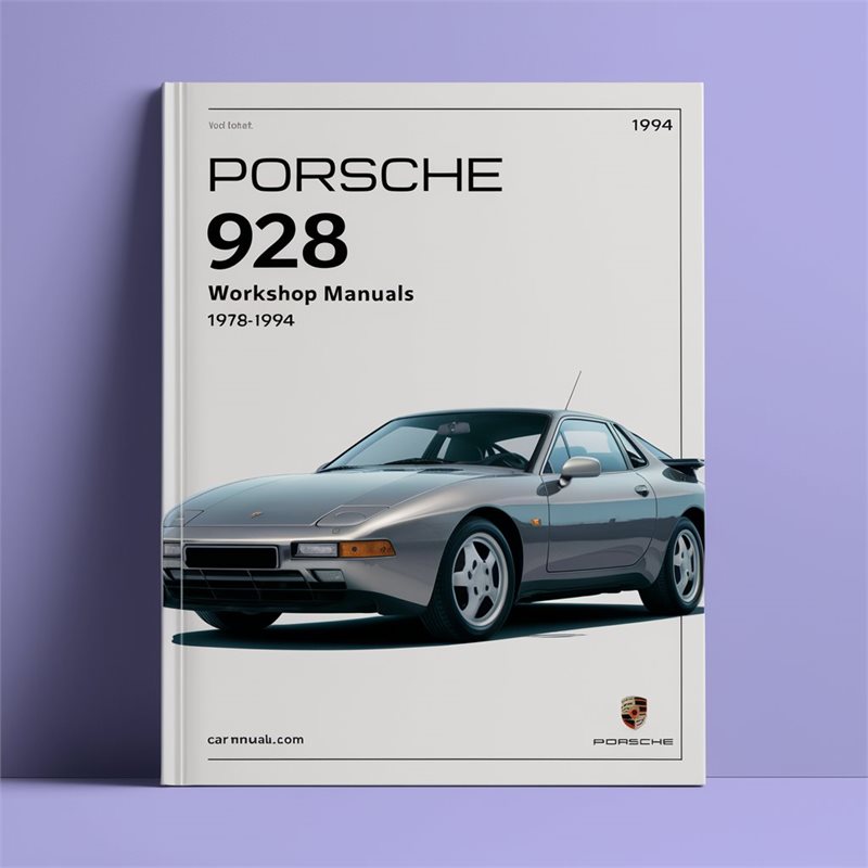 Porsche 928 Workshop Manuals 1978-1994 