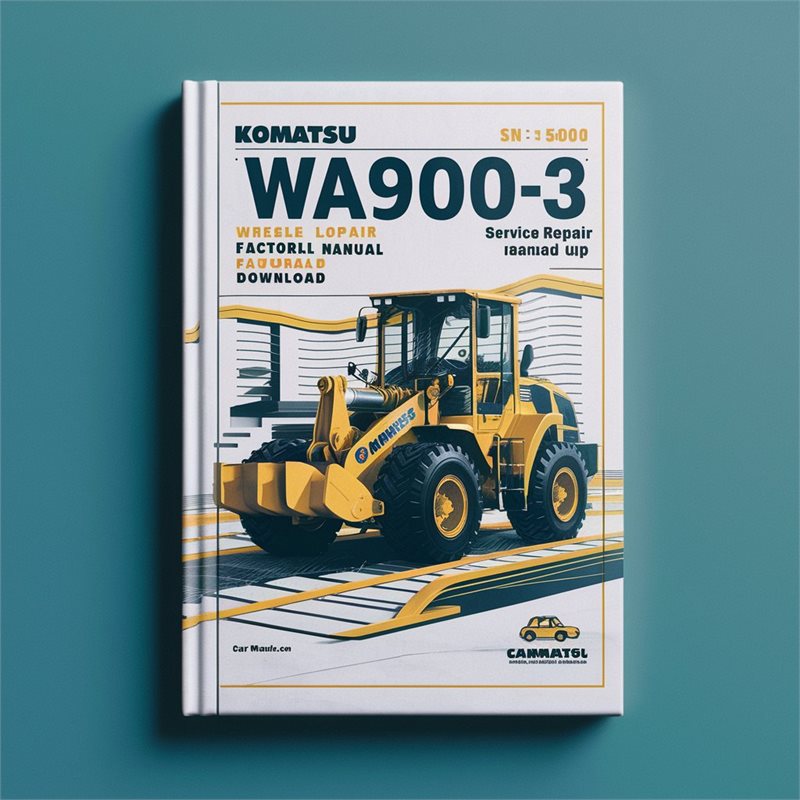Komatsu WA900-3 Wheel Loader Service Repair Factory Manual  (SN: 50001 and up)