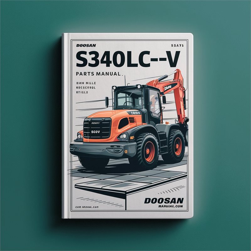 DOOSAN S340LC-V Excavator Parts Manual-PDF 