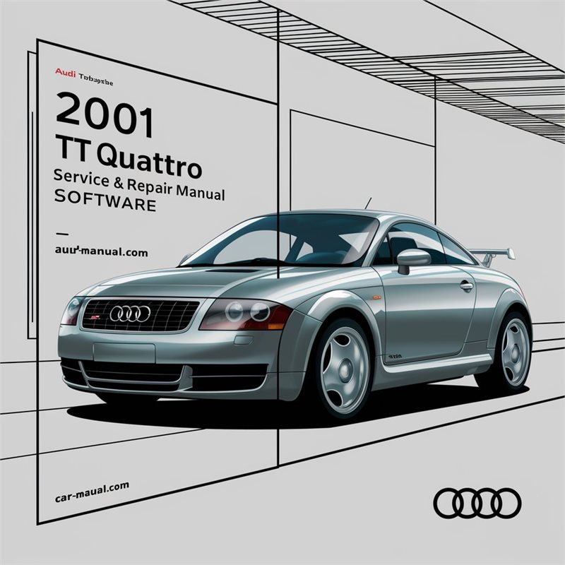 2001 Audi TT Quattro Service & Repair Manual Software 
