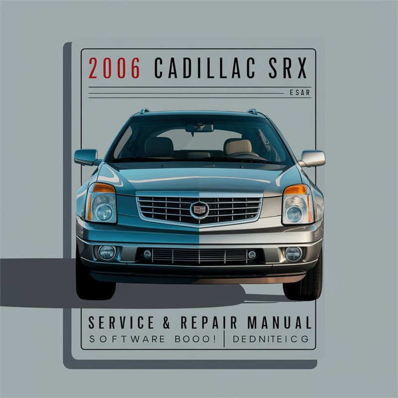 2006 Cadillac SRX Service & Repair Manual Software 