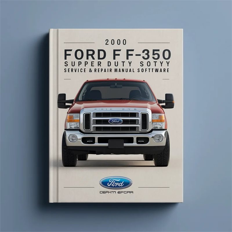 2000 Ford F-350 Super Duty Service & Repair Manual Software 
