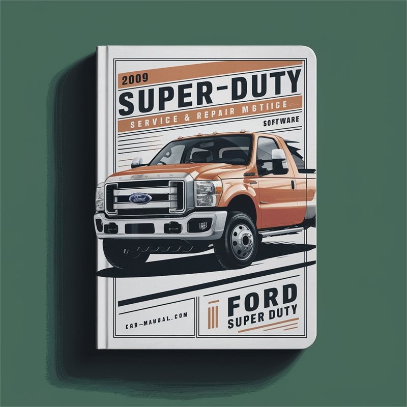 2009 Ford F-550 Super Duty Service & Repair Manual Software 
