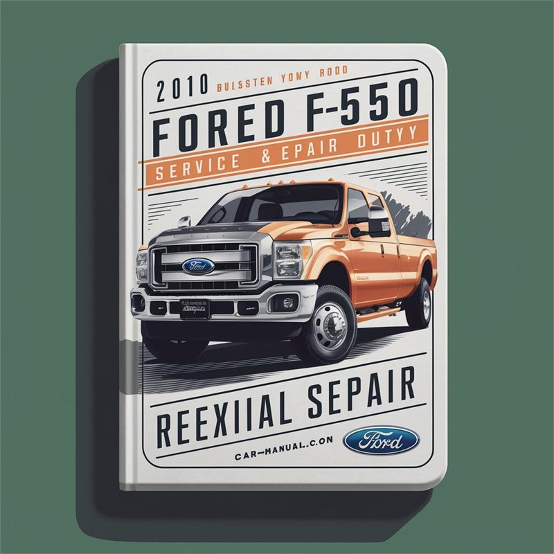 2010 Ford F-550 Super Duty Service & Repair Manual Software 