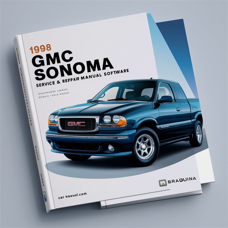 1998 GMC Sonoma Service & Repair Manual Software 