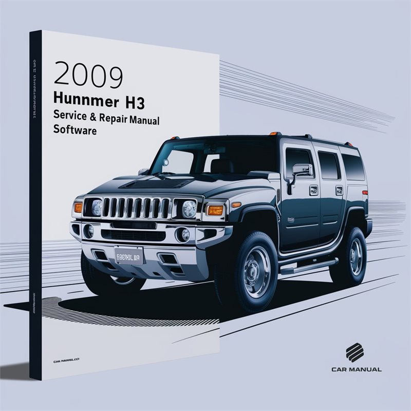 2009 Hummer H3 Service & Repair Manual Software 