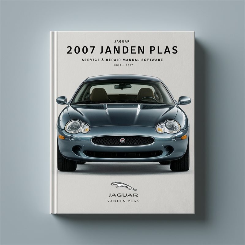 2007 Jaguar Vanden Plas Service & Repair Manual Software 