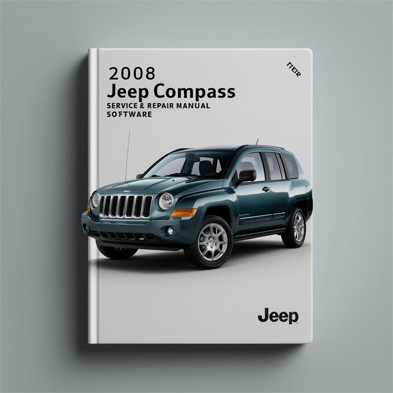 2008 Jeep Compass Service & Repair Manual Software 