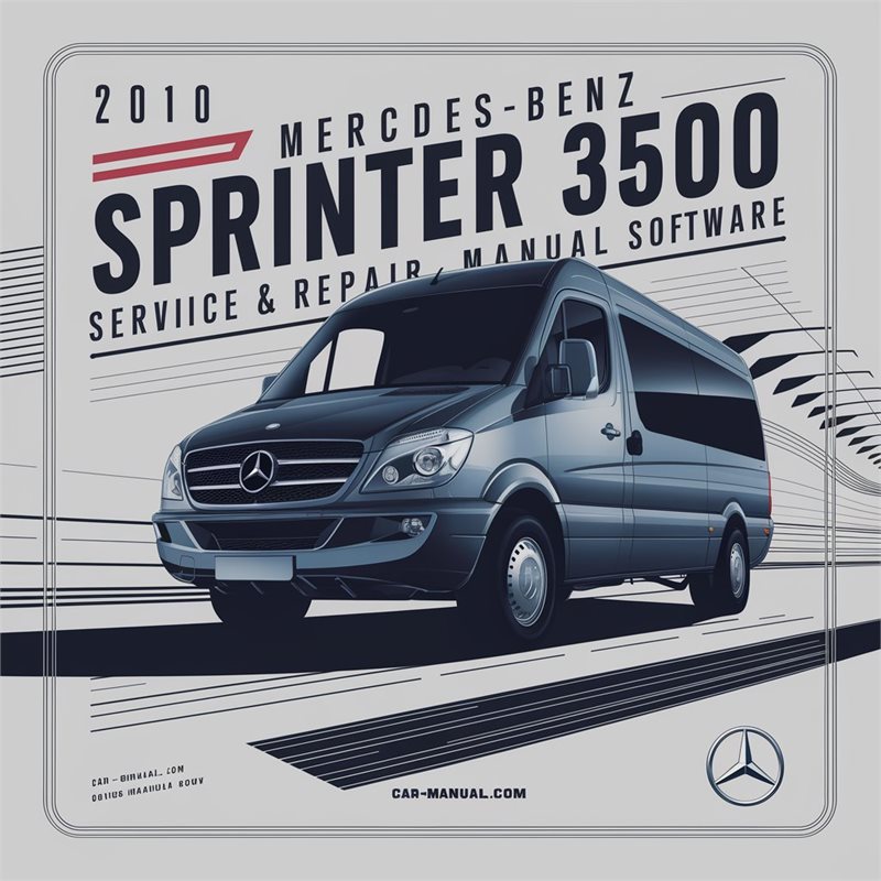 2010 Mercedes-Benz Sprinter 3500 Service & Repair Manual Software 