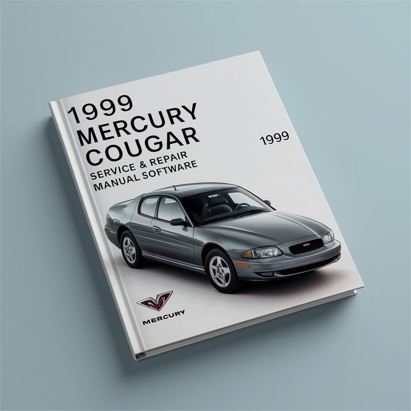 1999 Mercury Cougar Service & Repair Manual Software 