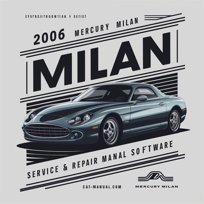 2006 Mercury Milan Service & Repair Manual Software 
