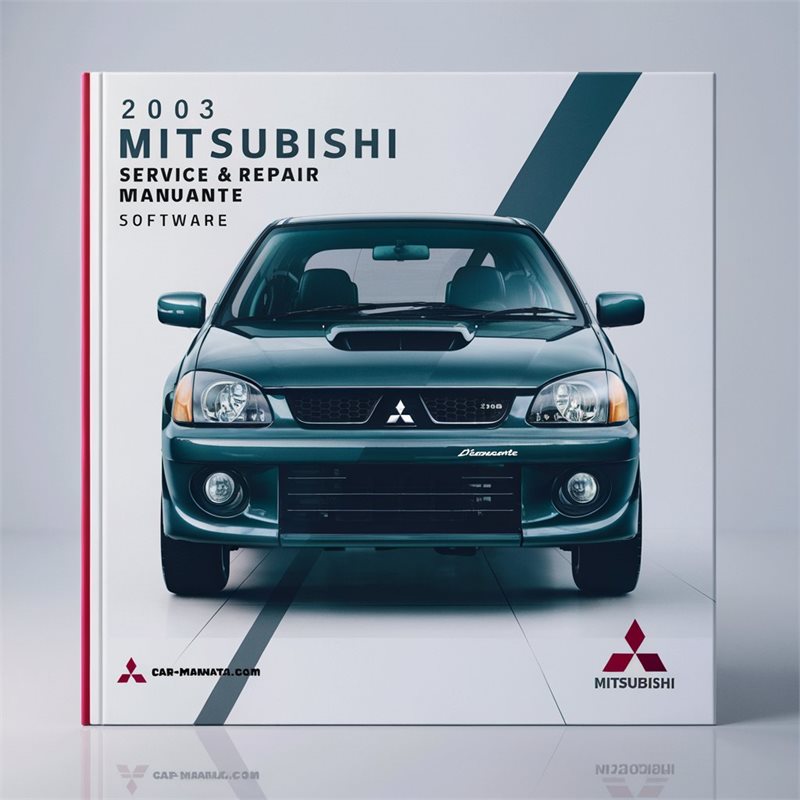 2003 Mitsubishi Diamante Service & Repair Manual Software 
