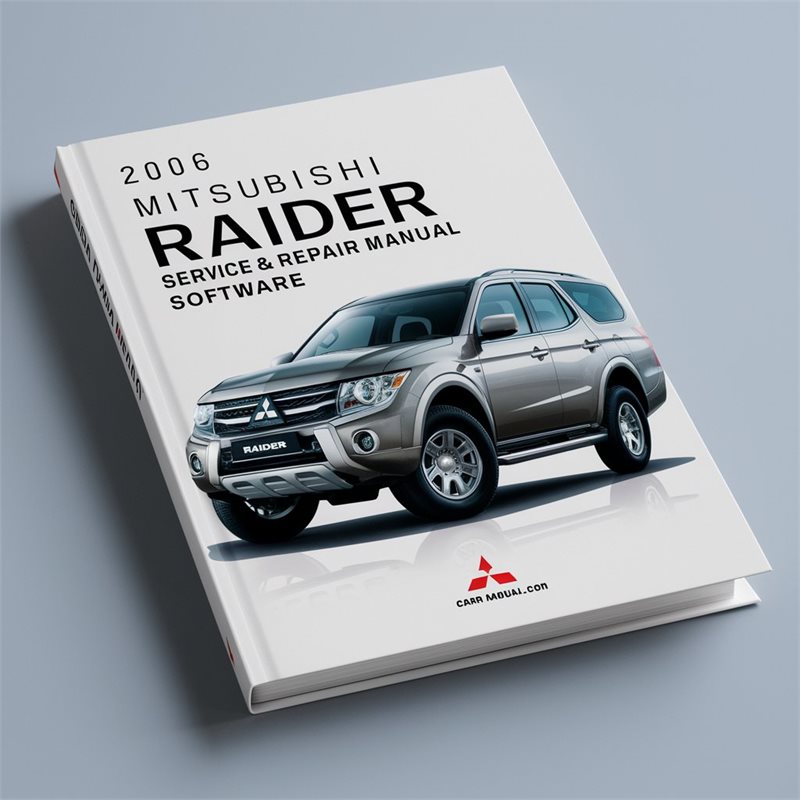 2006 Mitsubishi Raider Service & Repair Manual Software 