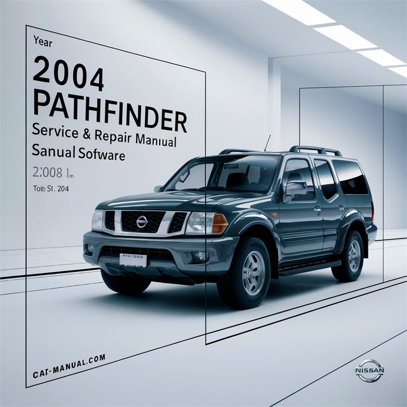 2004 Nissan Pathfinder Service & Repair Manual Software 
