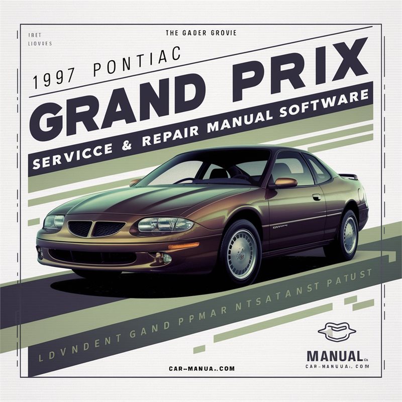 1997 Pontiac Grand Prix Service & Repair Manual Software 