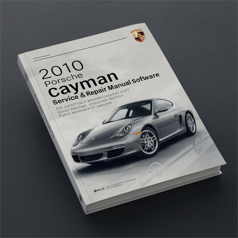 2010 Porsche Cayman Service & Repair Manual Software 