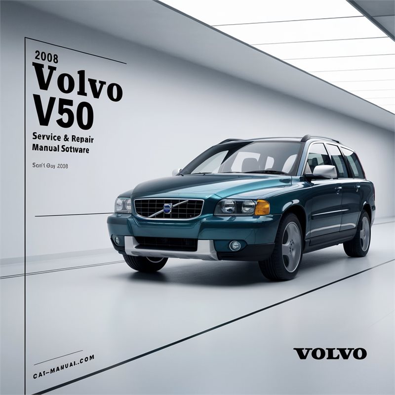 2008 Volvo V50 Service & Repair Manual Software 
