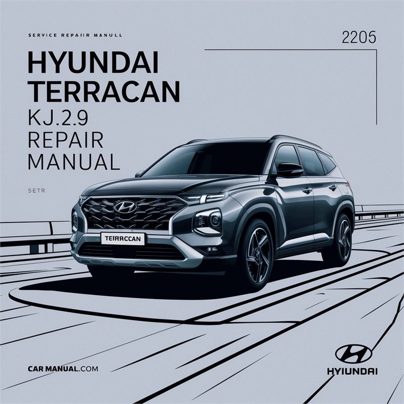 Hyundai Terracan KJ2.9 Engine Service Repair Manual 