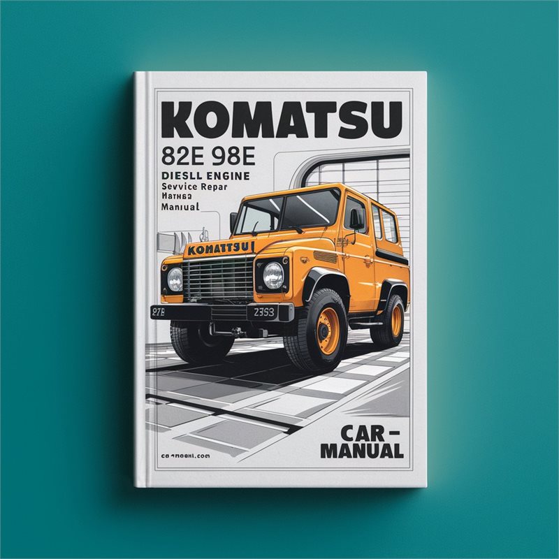 Komatsu 82E 98E Diesel Engine Service Repair Manual 