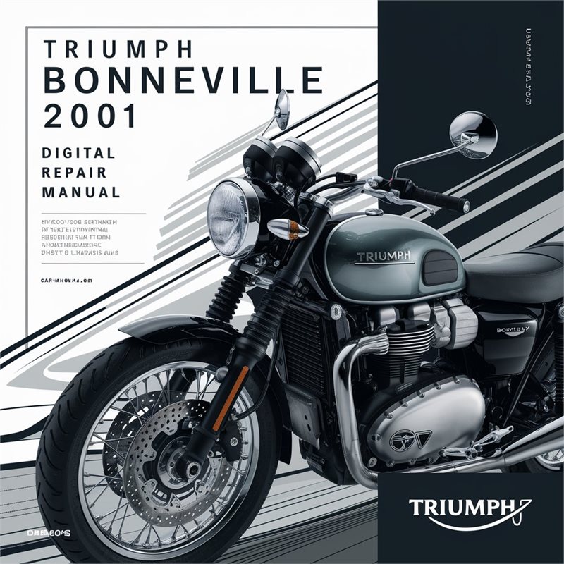 Triumph Bonneville 2001 Digital Repair Manual 