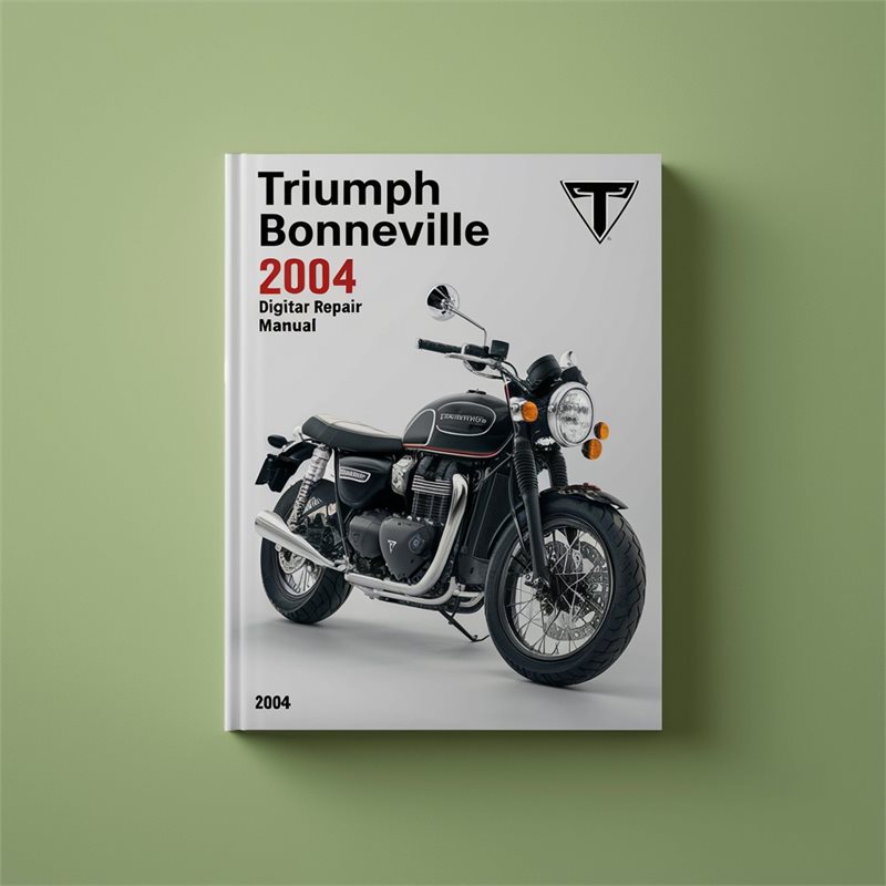 Triumph Bonneville 2004 Digital Repair Manual 