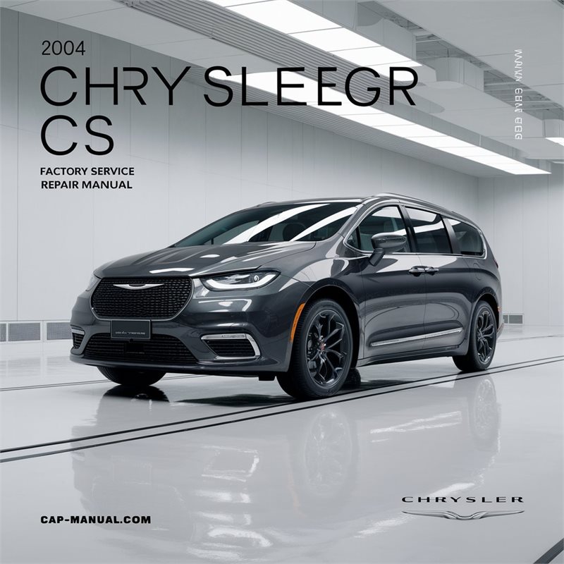 2004 Chrysler CS Pacifica Factory Service Repair Manual 