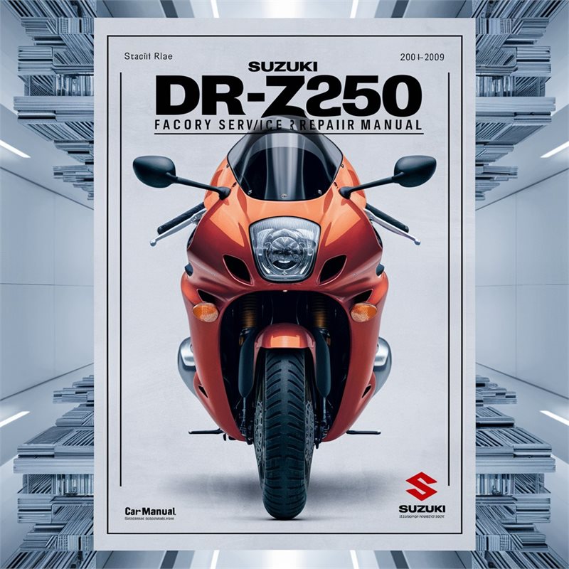 Suzuki Dr-z250 2001-2009 Factory Service Repair Manual 