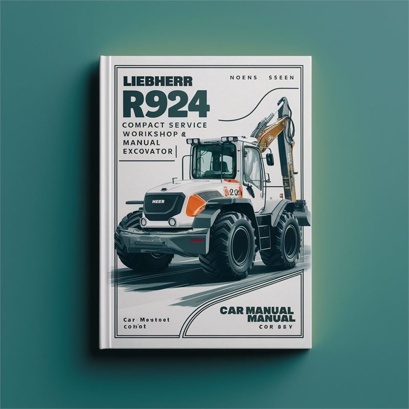 Liebherr R924 Compact Service Workshop Manual Excavator 