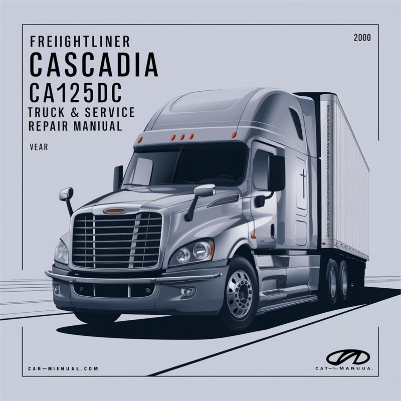 FREIGHTLINER CASCADIA (CA125DC CA125SLP) TruckS Service Repair Manual 